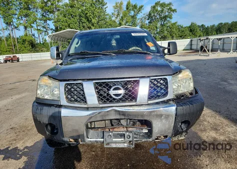2005 Nissan Titan Xe from USA, damaged, VIN 1N6AA07A75N549637